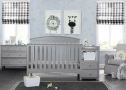 Delta Children Abby Crib N Changer