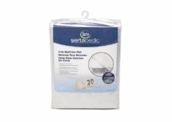 SertaPedic Fitted Crib Mattress Pad