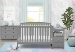 Delta Children Baby Cribs Royal Convertible Crib And Changer