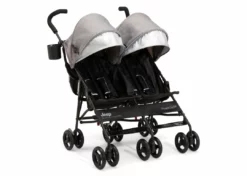 Jeep PowerGlyde Side-by-Side Double Stroller Strollers