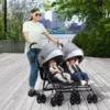 Jeep PowerGlyde Side-by-Side Double Stroller Strollers