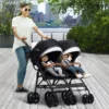 Jeep Strollers PowerGlyde Plus Side X Side Double Stroller 2 Jeep Strollers PowerGlyde Plus Side X Side Double Stroller