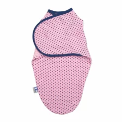 Delta Children Little Lambs Adjustable Swaddle Wrap - Size Small/Medium, Fits Babies 0-3 Months/7-14 Lbs. Swaddles