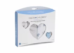 Delta Children Little Lambs Adjustable Swaddle Wrap - Size Small/Medium, Fits Babies 0-3 Months/7-14 Lbs., 4-Pack