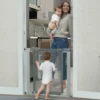Jeep Adjustable Baby Safety Gate - Easy Fit Pressure Mount Design With Walk-Through Door Sale