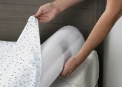 Serta Foam Bed Rails Perfect Sleeper Inflatable Bed Rails For Toddlers & Kids With Foot Pump (2 Pack)