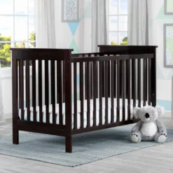 Delta Children Adley 3-in-1 Convertible Crib Baby Cribs