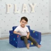 Delta Children Spaceship Cozee Flip Out Chair - 2-in-1 Convertible Chair To Lounger For Kids Kids’ Chairs