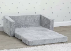 Kids’ Chairs Serta Perfect Sleeper Extra Wide Convertible Sofa To Lounger - Comfy 2-in-1 Flip Open Couch/Sleeper For Kids