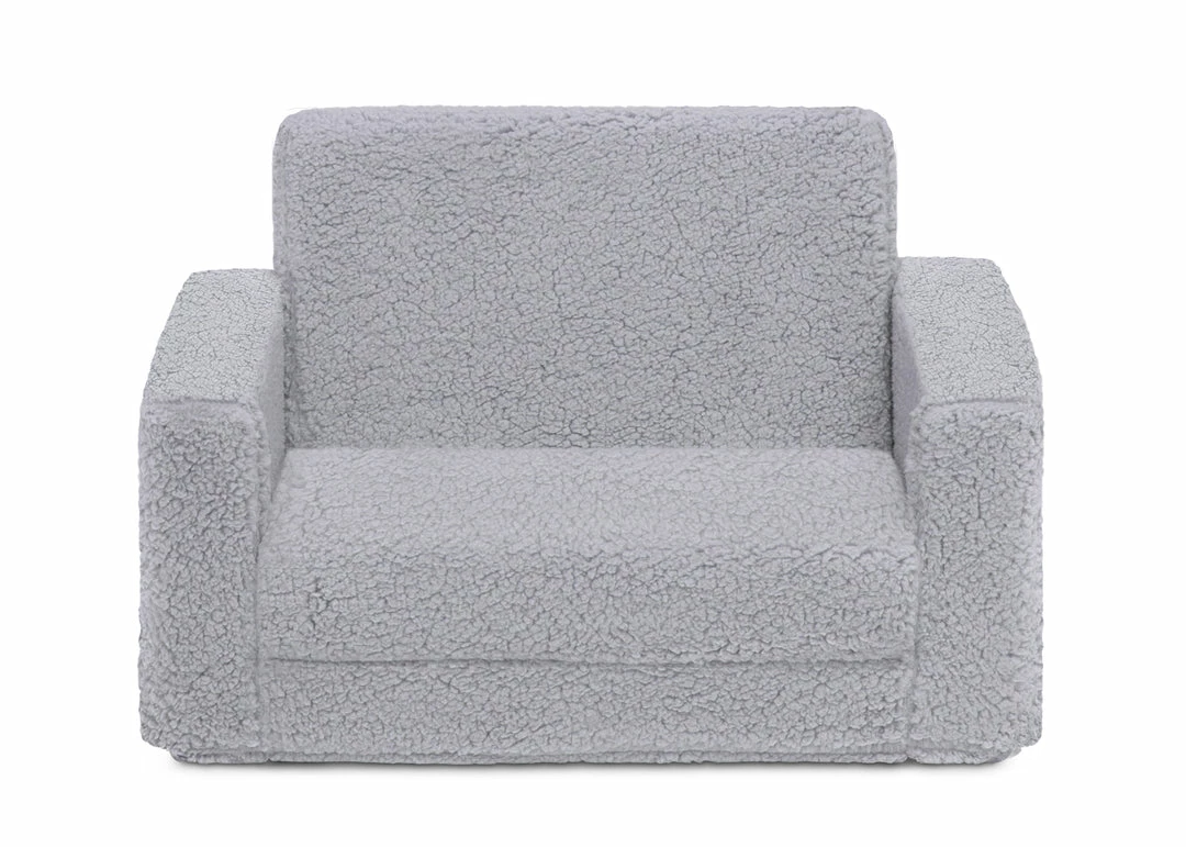 Delta Children Cozee Flip-Out Sherpa 2-in-1 Convertible Chair To Lounger For Kids 4 Delta Children Cozee Flip-Out Sherpa 2-in-1 Convertible Chair To Lounger For Kids