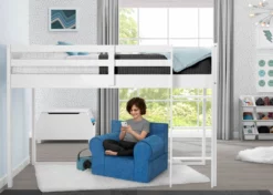 Delta Children Personalization Personalized XL Cozee Foam Chair For Kids - Our Largest Chair