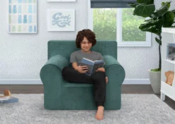 Delta Children Personalization Personalized XL Cozee Foam Chair For Kids - Our Largest Chair