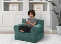 Delta Children Personalization Personalized XL Cozee Foam Chair For Kids - Our Largest Chair