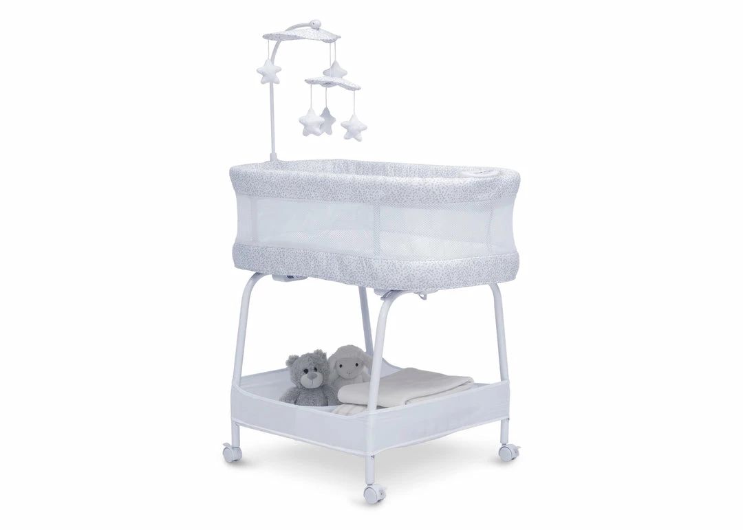 Delta Children SmartSleep Auto Glide Bassinet With Bluetooth 5 Delta Children SmartSleep Auto Glide Bassinet With Bluetooth