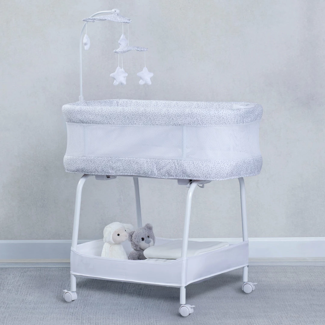 Delta Children SmartSleep Auto Glide Bassinet With Bluetooth 3 Delta Children SmartSleep Auto Glide Bassinet With Bluetooth