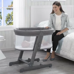 Simmons Kids® Oval City Sleeper Bassinet Bassinets