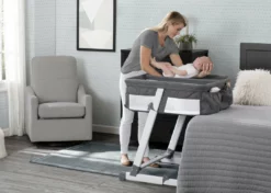 Simmons Kids By The Bed Twin City Sleeper Bassinet Bassinets