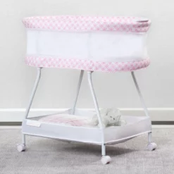 Delta Children Bassinets Sweet Dreams Bassinet With Airflow Mesh