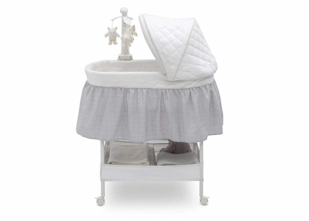 Delta Children Deluxe Gliding Bassinet 7 Delta Children Deluxe Gliding Bassinet
