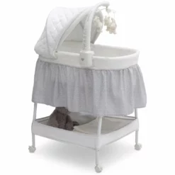 Delta Children Deluxe Gliding Bassinet 21 Delta Children Deluxe Gliding Bassinet
