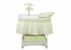 Delta Children Deluxe Gliding Bassinet 18 Delta Children Deluxe Gliding Bassinet