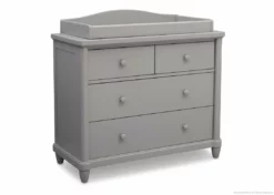 Simmons Kids Dressers & Changing Tables Belmont 4 Drawer Dresser With Changing Top