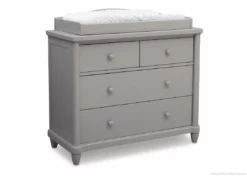 Simmons Kids Dressers & Changing Tables Belmont 4 Drawer Dresser With Changing Top