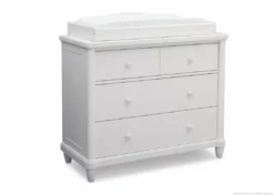 Simmons Kids Dressers & Changing Tables Belmont 4 Drawer Dresser With Changing Top