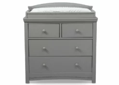 Simmons Kids Emma 4 Drawer Dresser With Changing Top Dressers & Changing Tables