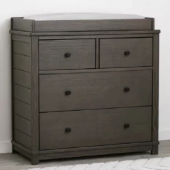 Simmons Kids Dressers & Changing Tables Monterey 4 Drawer Dresser With Changing Top