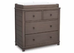 Simmons Kids Dressers & Changing Tables Monterey 4 Drawer Dresser With Changing Top
