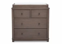 Simmons Kids Dressers & Changing Tables Monterey 4 Drawer Dresser With Changing Top