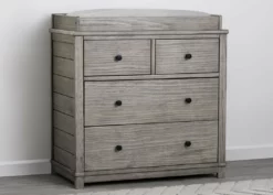 Simmons Kids Dressers & Changing Tables Monterey 4 Drawer Dresser With Changing Top