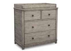 Simmons Kids Dressers & Changing Tables Monterey 4 Drawer Dresser With Changing Top