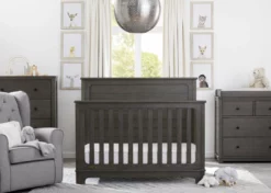 Simmons Kids Dressers & Changing Tables Monterey 4 Drawer Dresser With Changing Top