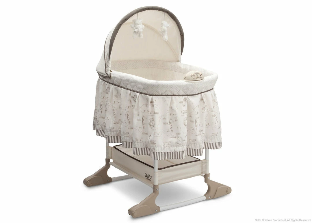 Delta Children Play Time Rocking Jungle Bassinet Bassinets 4 Delta Children Play Time Rocking Jungle Bassinet Bassinets