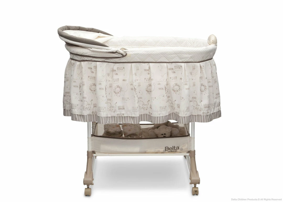 Delta Children Play Time Rocking Jungle Bassinet Bassinets 7 Delta Children Play Time Rocking Jungle Bassinet Bassinets
