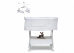 Nod Bassinet - Smart Sleeper Compatible With Amazon Alexa, Google Assistant And Delta Children Connect App Bassinets