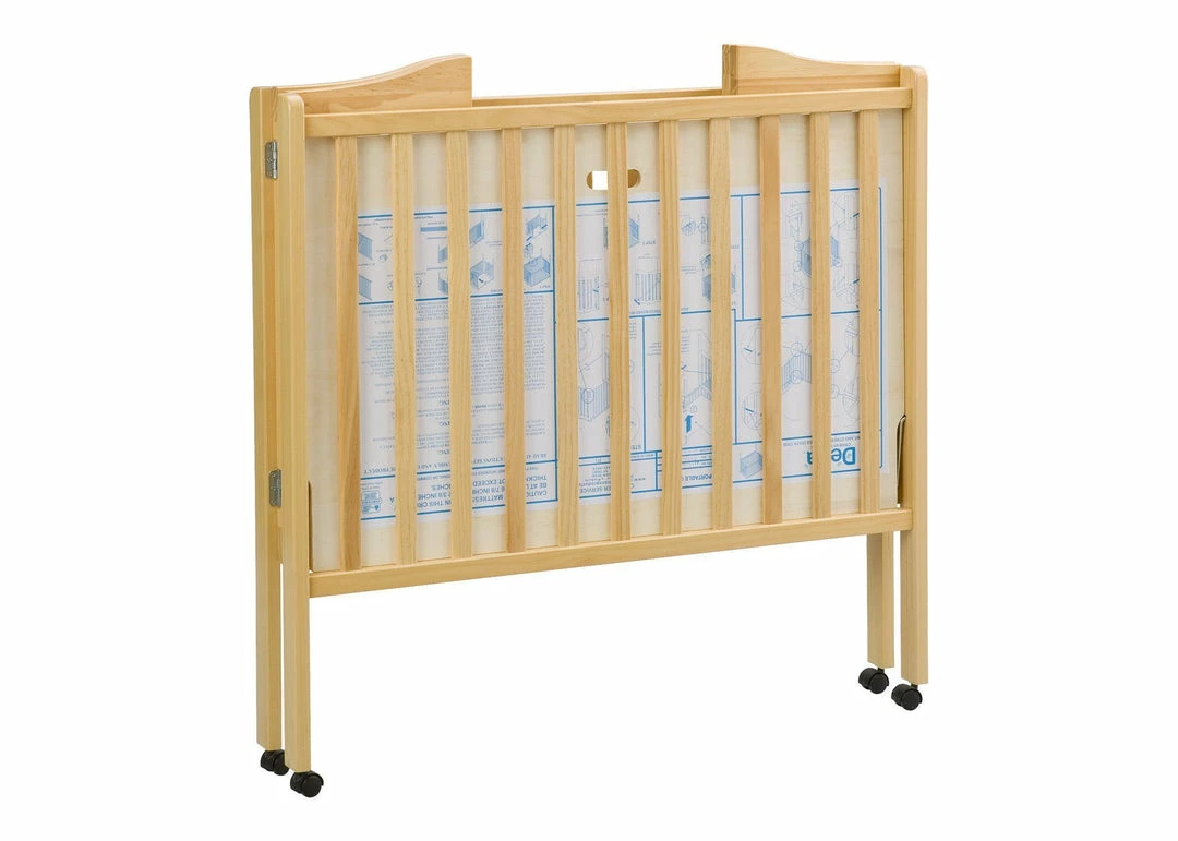 Delta Children Folding Portable Mini Baby Crib With 1.5-inch Mattress Baby Cribs 9 Delta Children Folding Portable Mini Baby Crib With 1.5-inch Mattress Baby Cribs
