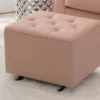 Delta Children Emma Diamond Tufted Nursery Gliding Ottoman 1 Delta Children Emma Diamond Tufted Nursery Gliding Ottoman