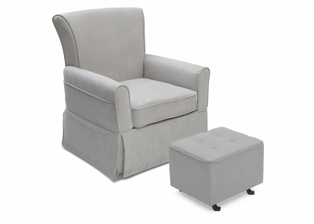 Delta Children Tufted Nursery Gliding Ottoman Gliders & Rocking Chairs 6 Delta Children Tufted Nursery Gliding Ottoman Gliders & Rocking Chairs
