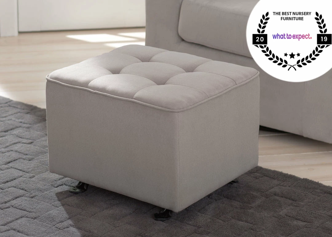 Delta Children Tufted Nursery Gliding Ottoman Gliders & Rocking Chairs 3 Delta Children Tufted Nursery Gliding Ottoman Gliders & Rocking Chairs