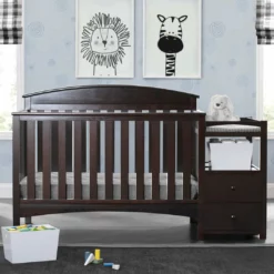 Delta Children Abby Crib N Changer 45 Delta Children Abby Crib N Changer