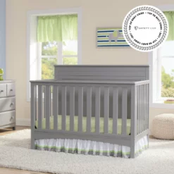 Delta Children Baby Cribs Fancy 4-in-1 Convertible Crib