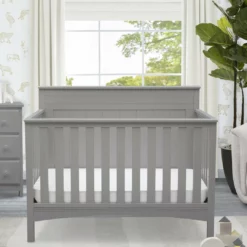 Delta Children Baby Cribs Fancy 4-in-1 Convertible Crib