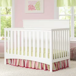 Delta Children Baby Cribs Fancy 4-in-1 Convertible Crib