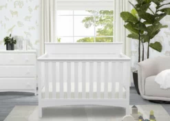 Delta Children Baby Cribs Fancy 4-in-1 Convertible Crib
