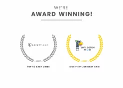 Delta Children Baby Cribs Fancy 4-in-1 Convertible Crib