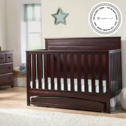 Delta Children Baby Cribs Fancy 4-in-1 Convertible Crib