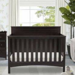 Delta Children Baby Cribs Fancy 4-in-1 Convertible Crib